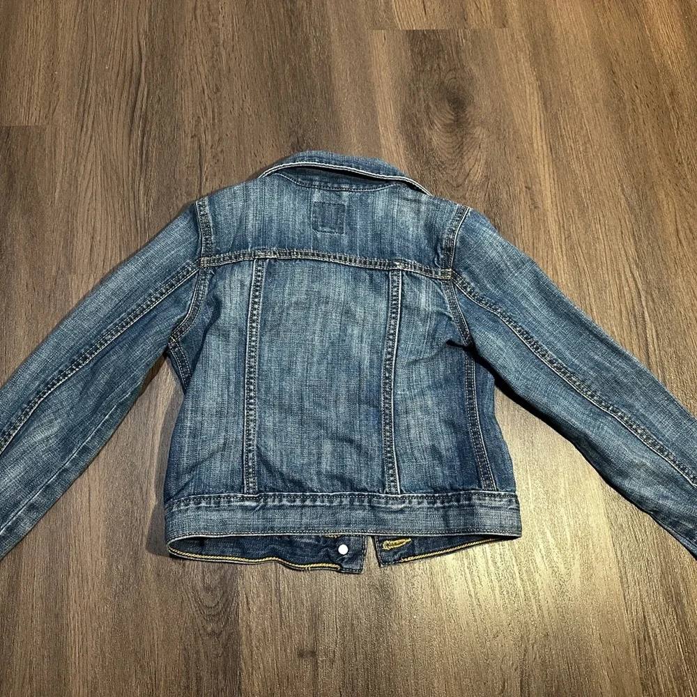 GapKids Girls Blue Denim Jacket Size M 8 Classic Jean Jacket